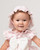Caramelo Pink Checked Heart Sun Hat 0345144