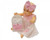 Nursery Time 0722 Bow Floral Headbands 2 Pack - White + Pink
