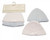 PREMATURE PB-20-478 BABY PREM HATS - PACK OF 2 - WHITE / SKY