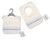 BW-104-825S BABY P.O.BIBS - SKY
