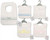 BW-104-825S BABY P.O.BIBS - SKY