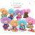 NINES 26CM COTTON CANDY HAIR PEPOTINS DOLL