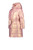 Le Chic Pink Birdo furry bag & belt coat C307-5202