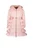 Le Chic Pink Berlina belt & ruffles coat C307-5208