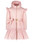 Le Chic Pink Brulee belt & skirt coat C307-5209