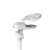 Matchstick Monkey Double Soother Clip - Green and Cool Grey