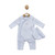 Mintini Premature MB5381 DUNGAREE & HAT - BLUE