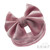 Soft Touch HB114 Baby Girls Big Bow Velour Headband - Rose