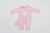 Visara Pink Fur Heart Baby grow 00183