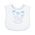 Rocking Horse Mobile Bib - 3617 - Blue