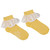 ADee LENNI Broderie Anglaise ankle sock S241903 Lemon