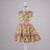 DAGA 9694 Floral open back Dress
