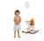Meia Pata Swim Shorts & T Shirt Set Teddy Bears