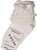 White Diamante Bow Socks