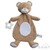 Soft Touch EBC64 Recycled Eco Bear Comforter with Teething Ring - Beige