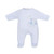 DANDELION ELEPHANT COTTON SLEEPSUIT BLUE SL-A3148