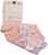 JC pink socks with lace and pink bow 56300