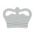 Nibbling Crown Teether - Grey