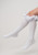 Caramelo White Ruffle ribbon knee High socks 044918