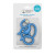 Matchstick Monkey - Dancing Monkey Teether -Bright Blue