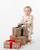 Caramelo Baby Ivory 'To Santa'  Christmas Pyjamas & Hat 0357206.