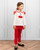 Caramelo Red Fashion Day Dreams Legging Set 0114137.