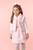 Caramelo Pink 3 Piece Cosy Carriage Faux Fur Skirt Set 342247.