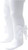 T122 TIGHTS with LARGE SIDE BOW - WHITE