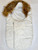 White Fur Hood Pram Cosy/Nest