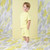 Mitch & Son GRIFFIN Pin Tuck Sweat Set MS25206 Lemon