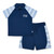 Mitch & Son FLYNN Poly Stripe Polo Set MS25115