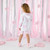 ADee CHARLOTTE Hydrangea Print Hoody Short Set - S251503