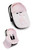 SOFIJA PINK CAR SEAT COVER CHLOE