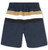BOSS NAVY TRI STRIPE SWIM SHORTS J51975