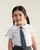 EXCLUSIVE Caramelo Girls White School Shirt with Black Bows 349790