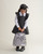 Caramelo Girls Grey Bow Rain Mack 342386