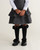Caramelo Girls Grey Bow Rain Mack 342386