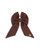 Caramelo Girls Brown School Hair Clip Bow 349793