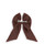 Caramelo Girls Brown School Hair Clip Bow 349793
