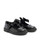 Caramelo Girls Black Patent School Shoes with Satin Bow 377101