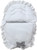 Kinder 6566 Dobby Spot Daisy Lace Car Seat Cosy White/Grey