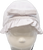Sardon 19AB-22 Waffle Frill Sunhat with Front Bow White