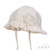 Soft Touch H80 Broderie Anglaise Sunhat with Flower Detail - Cream