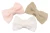 Kinder CT165 Baby Girls Large Bow Ribbed Knit Earwarmer Headband - Beige
