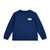 Mitch & Son Boys Navy Long Sleeve T-Shirt with Logo on Chest - KANE (MS25522)