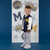 Mitch & Son Boys Navy Varsity Style Bomber Jacket with 'M' Logo on Chest - KANO (MS25504)