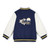 Mitch & Son Boys Navy Varsity Style Bomber Jacket with 'M' Logo on Chest - KANO (MS25504)