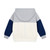 Mitch & Son Boys Grey Colourblock Drop Shoulder Zipper Tracksuit with Contrast Sleeves - KAYDEN (MS25507)