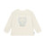Mitch & Son Boys White Long Sleeve Top with Contrast Blue Embroidered Crest on Chest - JONAH (MS25415)