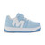 Mitch & Son Boys Blue Velcro Trainer with White M - LOW JUMP (MS25901)